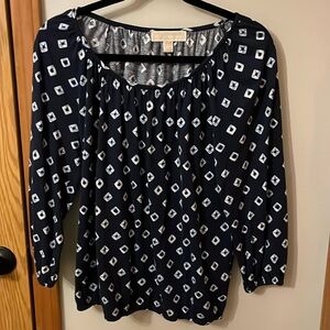 Michael Kors Shirt Size Small 3/4 Length Sleeve